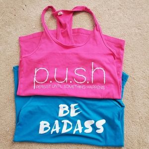Lot of (2) Workout Tank Tops